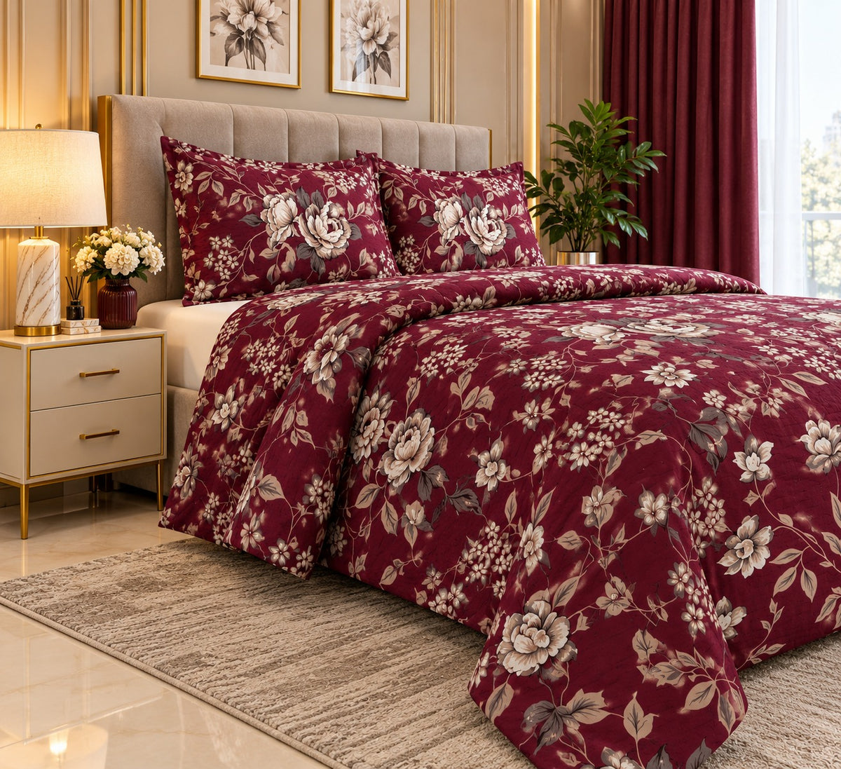 Burgundy Bloom