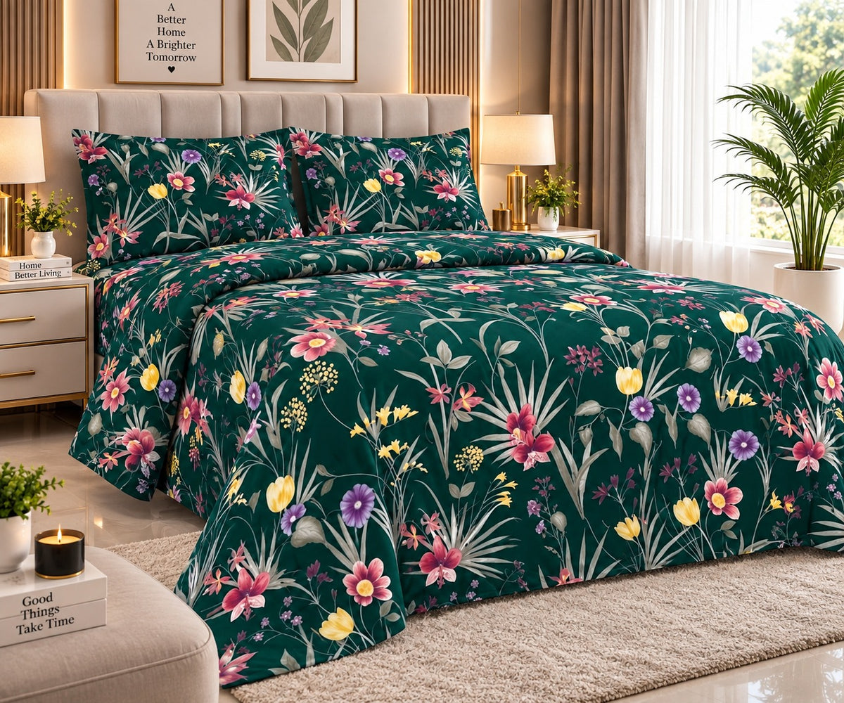🌿 Deep Zink Floral