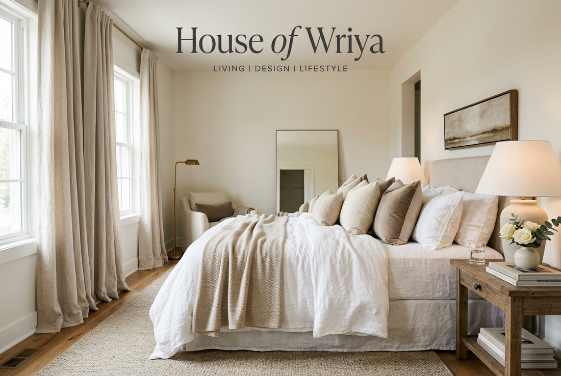 How to Style Your Bedroom Around Your Bedsheet | House of Wriya
