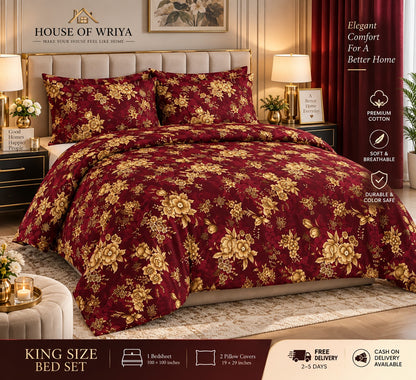 ❤️ Royal Burgundy Bloom