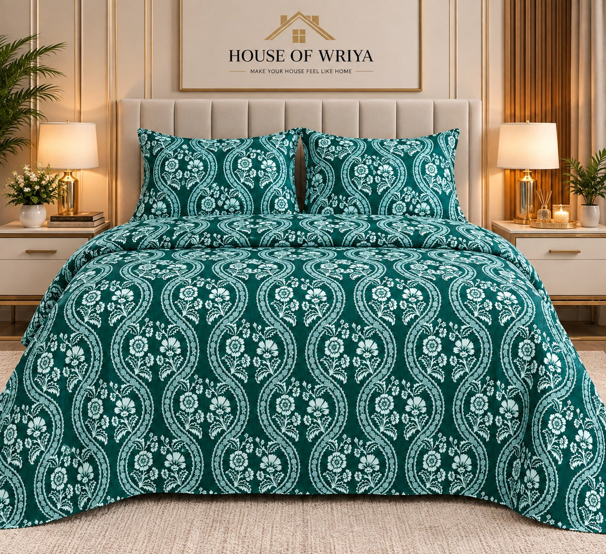 Emerald Paisley