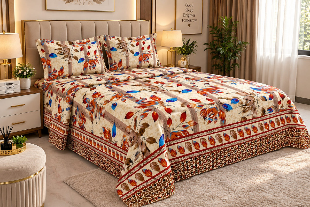 Warm Ivory Floral