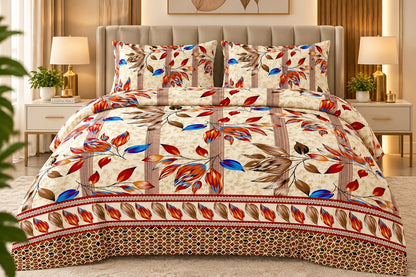 Warm Ivory Floral