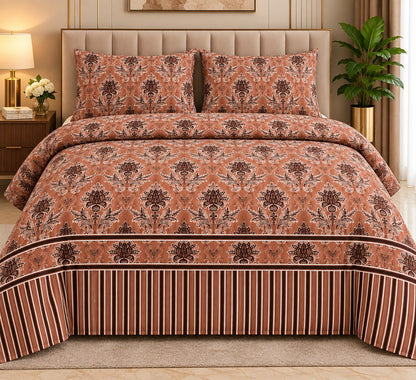 Royal Damask Brown