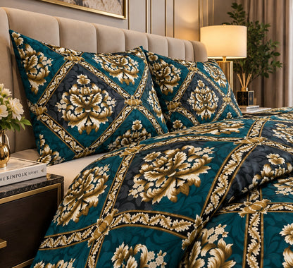 💙 Royal Teal Damask