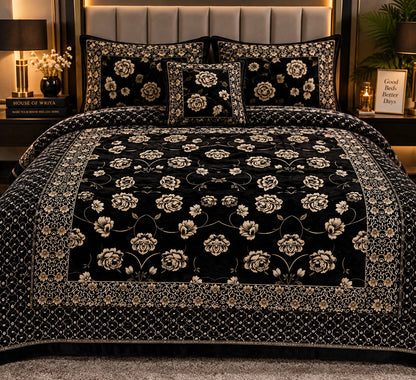 🖤 Royal Black Floral